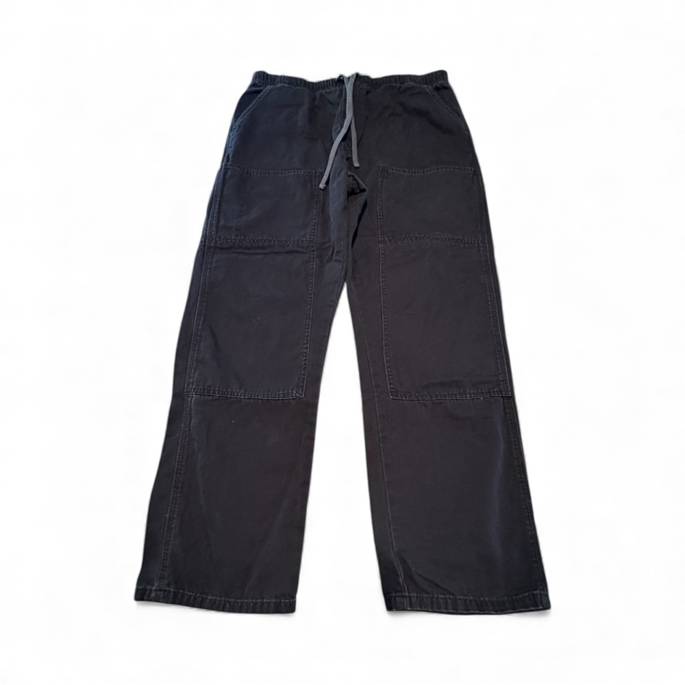 Wrangler Relaxed Fit Black‎ Utility Cargo Pants L 36-38 Cotton Workwear Outdoor